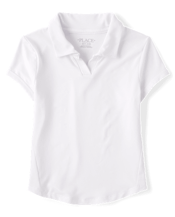 Girls Uniform Performance Polo