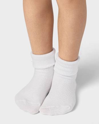 Toddler Turn Cuff Socks 6-Pack
