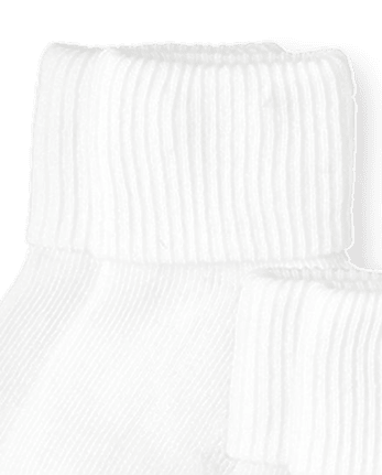 Toddler Turn Cuff Socks 6-Pack