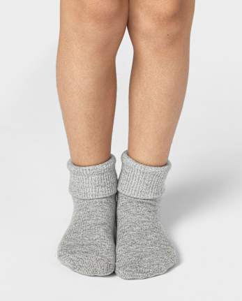 Lot de 6 paires de chaussettes à revers pour tout-petits