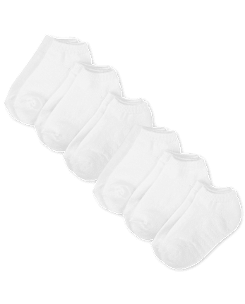 Kids Cushioned Ankle Socks 6-Pack