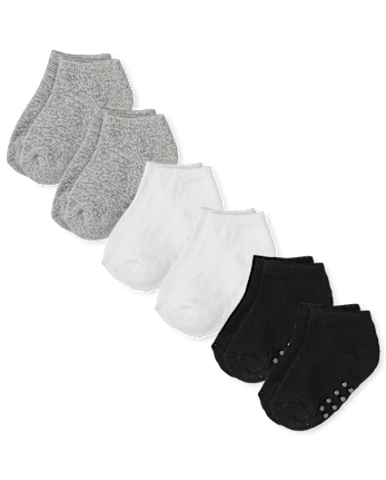 Kids Cushioned Ankle Socks 6-Pack