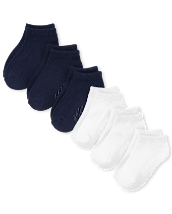Kids Cushioned Ankle Socks 6-Pack