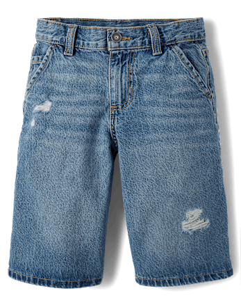 Pantalon de charpentier baggy en jean pour enfant