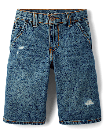 Boys Denim Baggy Carpenter Jorts