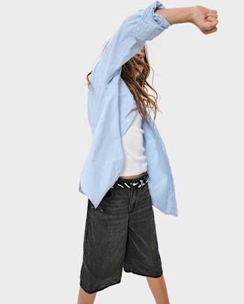 Kids Denim Baggy Jorts