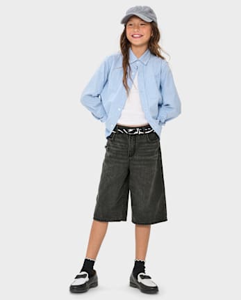 Kids Denim Baggy Jorts