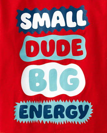 Baby And Toddler Boys Big Energy Graphic Tee