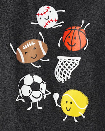 Baby And Toddler Boys Sports Graphic Tee