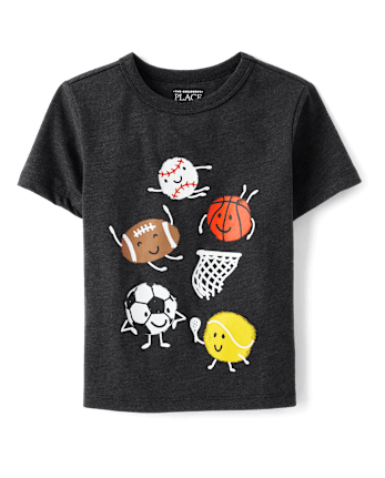 Baby And Toddler Boys Sports Graphic Tee