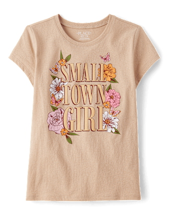 Girls Small Town Girl Graphic Tee