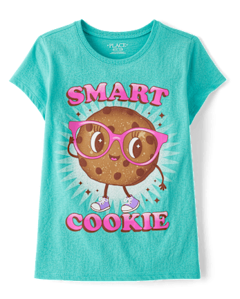 Girls Smart Cookie Graphic Tee