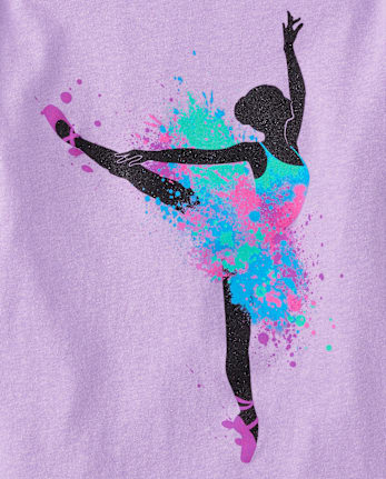 Girls Ballerina Graphic Tee