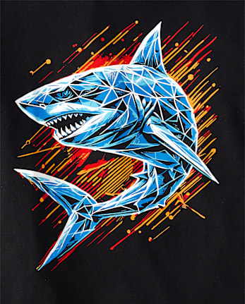 Boys Shark Graphic Tee