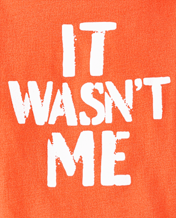 Baby And Toddler Boys It Wasn't Me Graphic Tee