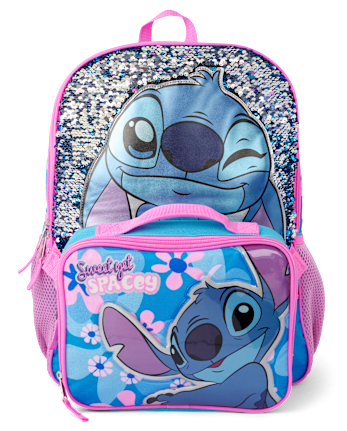 Ensemble 2 pièces sac à dos Stitch pour fille