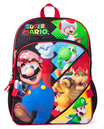Ensemble 2 pièces sac à dos Super Mario pour garçon
