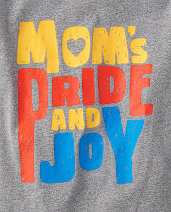 Baby And Toddler Boys Mom's Pride And Joy Graphic Tee