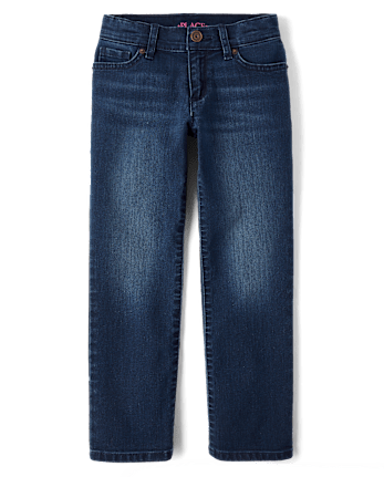 Girls 90s Straight Jeans
