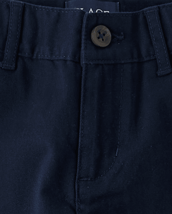 Boys Uniform Stretch Baggy Chino Pants