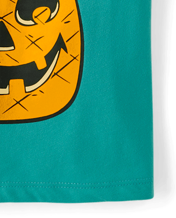 Baby And Toddler Boys Summerween Skull Pineapple Graphic Tee