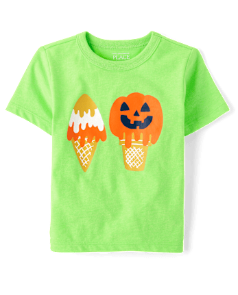 Baby And Toddler Boys Summerween Ice Cream Graphic Tee