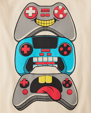 Boys Game Controllers Graphic Tee