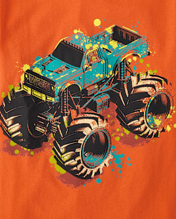 Boys Monster Truck Graphic Tee
