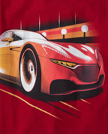 Boys Racecar Graphic Tee