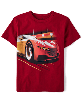 Boys Racecar Graphic Tee