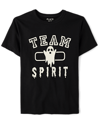 Kids Matching Family Glow Team Spirit Graphic Tee