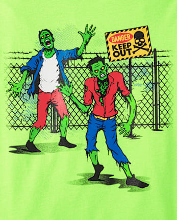 Boys Zombies Graphic Tee