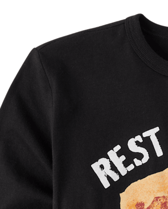 Boys Rest in Pizza Graphic Tee