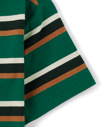 Boys Striped Relaxed Top