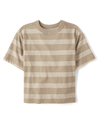 Kids Striped Boxy Top