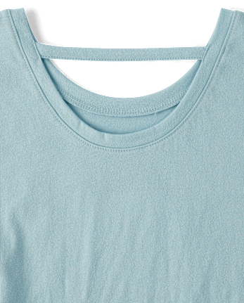 Girls Graphic Flutter Top