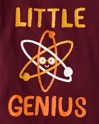 Baby And Toddler Boys Little Genius Graphic Tee