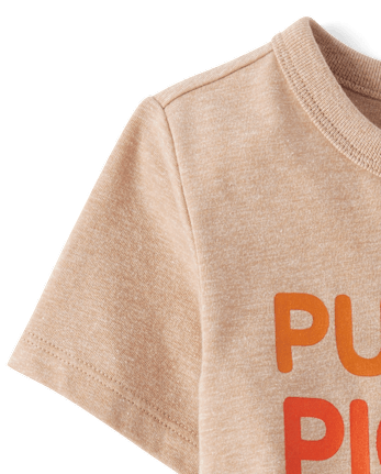 Toddler Matching Family Pumpkin Picking Crew Graphic Tee