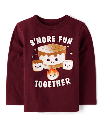 Baby And Toddler Boys S'more Fun Together Graphic Tee