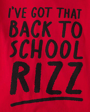 Boys School Rizz Graphic Tee