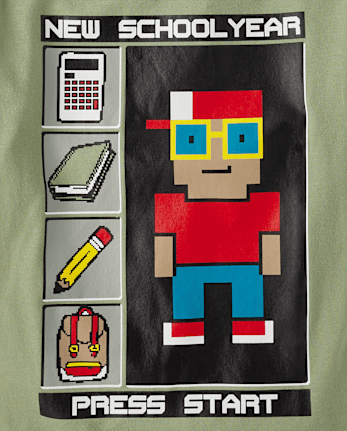Boys School Avatar Graphic Tee