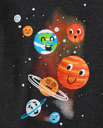 Toddler Boys Planet Friends Graphic Tee