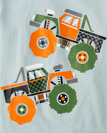 Toddler Boys Monster Trucks Graphic Tee