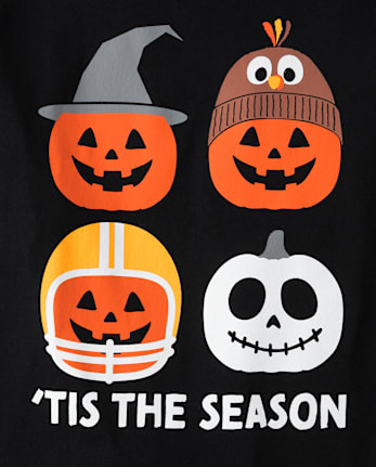 Boys Tis The Pumpkin Season Graphic Tee