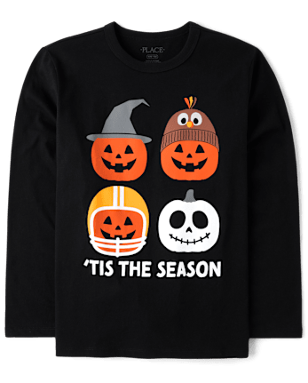 Boys Tis The Pumpkin Season Graphic Tee