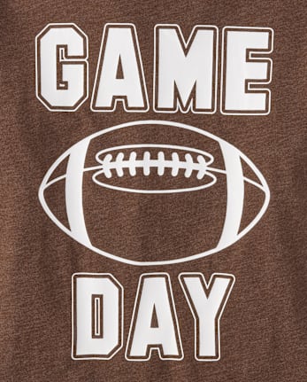 Boys Football Game Day Graphic Tee