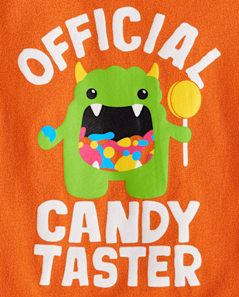 Baby And Toddler Boys Official Candy Tester Graphic Tee