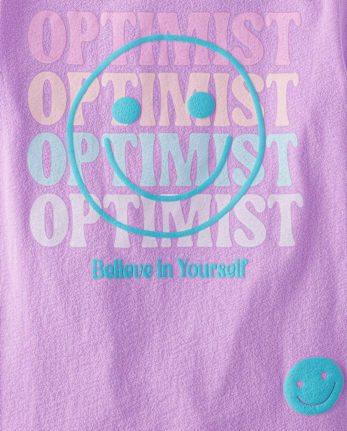 Girls Optimist Graphic Tee