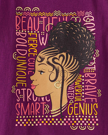 Girls Confident Girl Graphic Tee