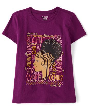 Girls Confident Girl Graphic Tee